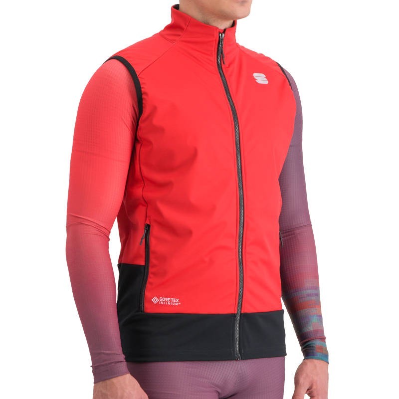 Performance vest Sportful Apex Tango rød Performance vest Sportful Apex Tango rød